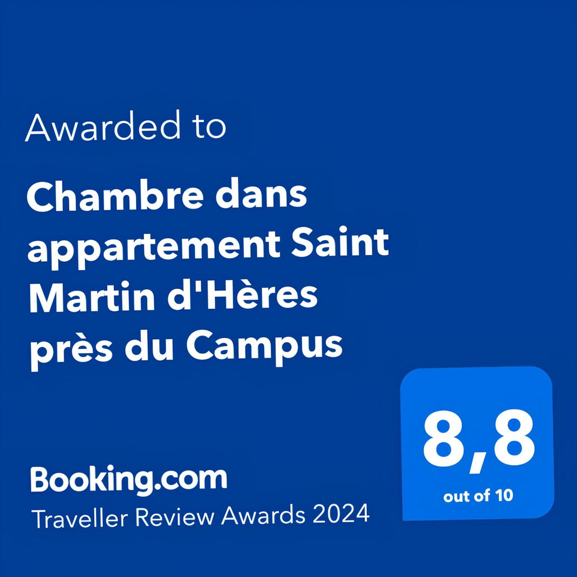 Chambre Dans Appartement Saint Martin D'Heres Pres Du Campus Rhut Eksteriør bilde